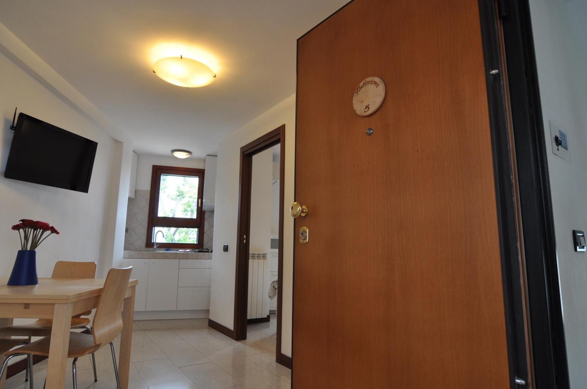 Flatinrome Residence Fiera Ponte Galeria Zimmer foto